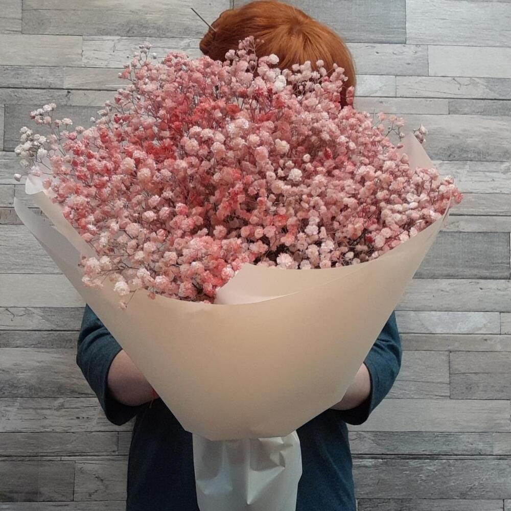 Букет воздушной гипсофилы 